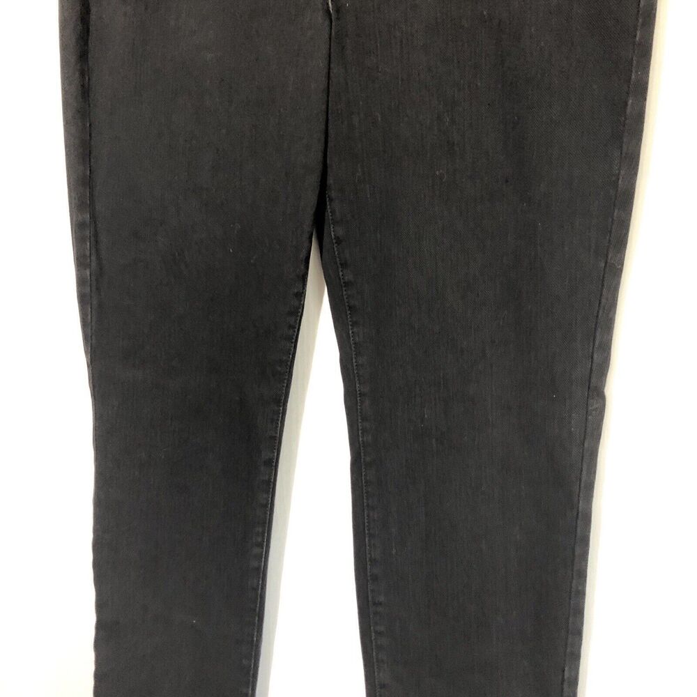 J McLaughlin Lexi Jeans Womens 14 Black Slim Tapered Legs Stretch Cotton - Picture 5 of 13